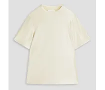 Satin-jersey T-shirt - White