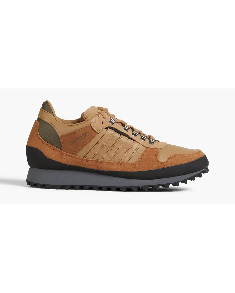 adidas Hiaven SPZL leather and suede sneakers - Neutral Neutral