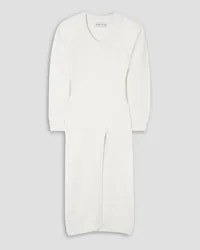 Rowen Rose Cashmere midi dress - White White