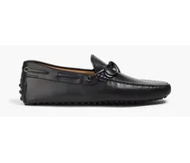 Leather driving shoes - Black