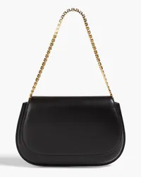 Alexander Wang Crest leather shoulder bag - Black Black