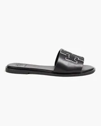 Tory Burch Ines leather slides - Black Black