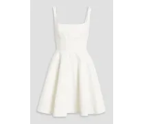 Mona denim mini dress - White
