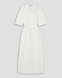 Loulou Studio Moala cotton-poplin maxi shirt dress - White White