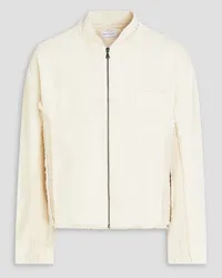 John Elliott + Co Drill-paneled cotton-canvas jacket - White White