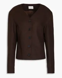 Loulou Studio Vega wool-blend felt jacket - Brown Brown