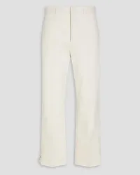 Jil Sander Cotton-twill pants - White White