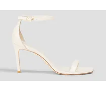 Leather sandals - White
