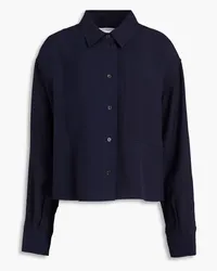 Victoria Beckham Crepe shirt - Blue Blue