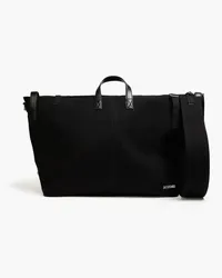 Jacquemus Le Sac À Linge canvas weekend bag - Black Black