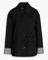 Moschino Cotton-blend gabardine jacket - Black Black