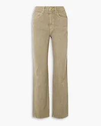 SLVRLAKE London high-rise straight-leg jeans - Neutral Neutral