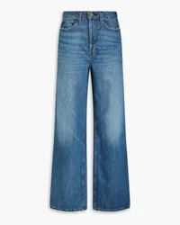 Frame Denim The 1978 high-rise straight-leg jeans - Blue Blue