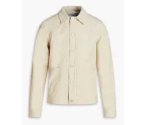 Leo cotton-poplin jacket - White