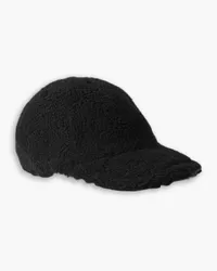 Yves Salomon Shearling baseball cap - Black Black