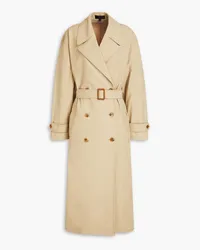 Nili Lotan Louis cotton-blend gabardine trench coat - Neutral Neutral