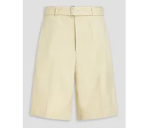 Twill shorts - White