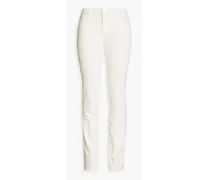 Le Mini Boot mid-rise bootcut jeans - White