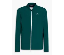 Jeff two-tone zip-up golf jacket - Green