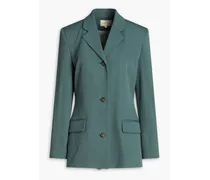 Lovund wool-blend blazer - Green