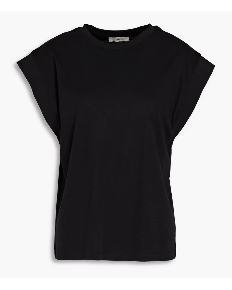 Vince Cotton-jersey T-shirt - Black Black