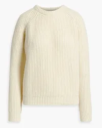 &Daughter Ribbed wool sweater - White White