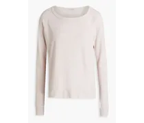French cotton-terry sweatshirt - Pink