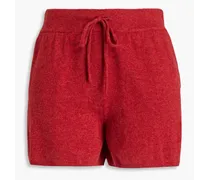 Toran cashmere shorts - Burgundy