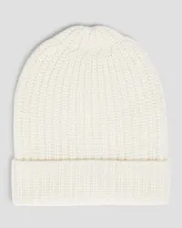 Nili Lotan Ribbed cashmere beanie - White White