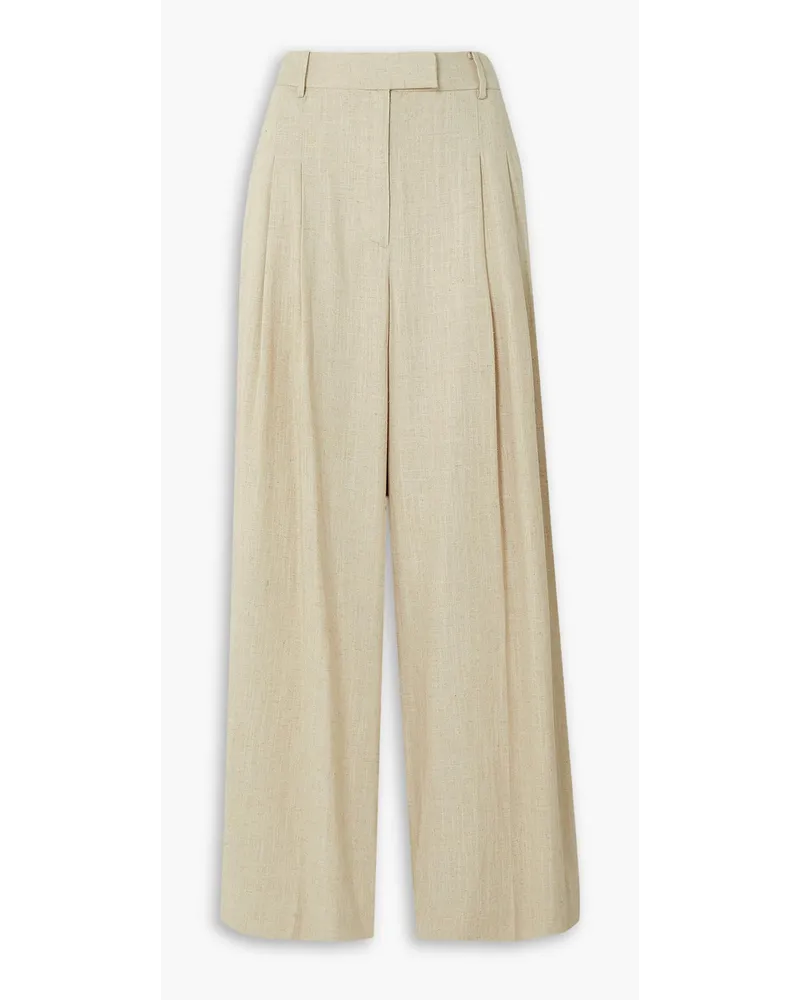By Malene Birger Cymbaria voile wide-leg pants - Neutral Neutral