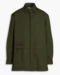 Y-3 Shell zipped overshirt - Green Green