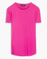 Rag & Bone Zoe ribbed jersey T-shirt - Pink Pink