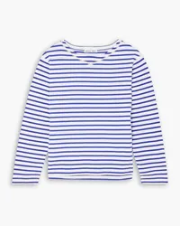 Alex Mill Beachside striped cotton-jersey T-shirt - Blue Blue