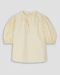 Ulla Johnson Tillie cotton-poplin blouse - White White