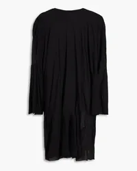 Rick Owens Oversized cotton-jersey top - Black Black