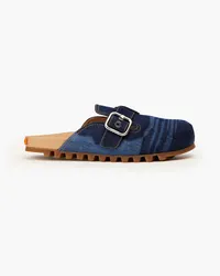 Missoni Buckled denim clogs - Blue Blue