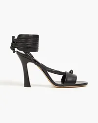 Emporio Armani Leather sandals - Black Black