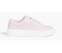 Leather sneakers - Pink