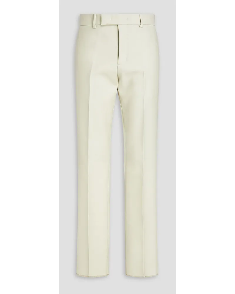 Jil Sander Wool-twill pants - White White