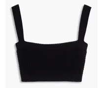 Senna cotton bra top - Black