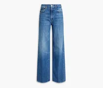 The Maven Heel high-rise straight-leg jeans - Blue