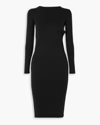 ALIX Eden open-back stretch-jersey dress - Black Black