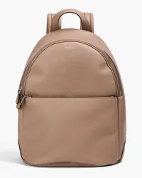 Serapian Pebbled-leather backpack - Neutral - OneSize Neutral