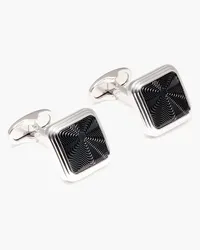 Montblanc Silver-tone cufflinks - Metallic Metallic