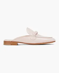 Gianvito Rossi Belem leather slippers - Pink Pink