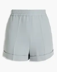 Valentino Garavani Silk-crepe shorts - Gray Gray