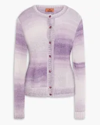 Missoni Dégradé knitted cardigan - Purple Purple