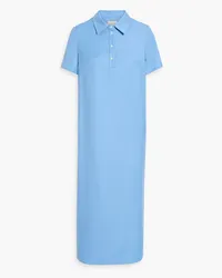 Loulou Studio Bira wool-twill midi shirt dress - Blue Blue