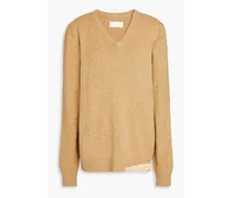 Wool-blend sweater - Yellow