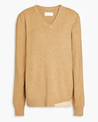 Maison Margiela Wool-blend sweater - Yellow Yellow